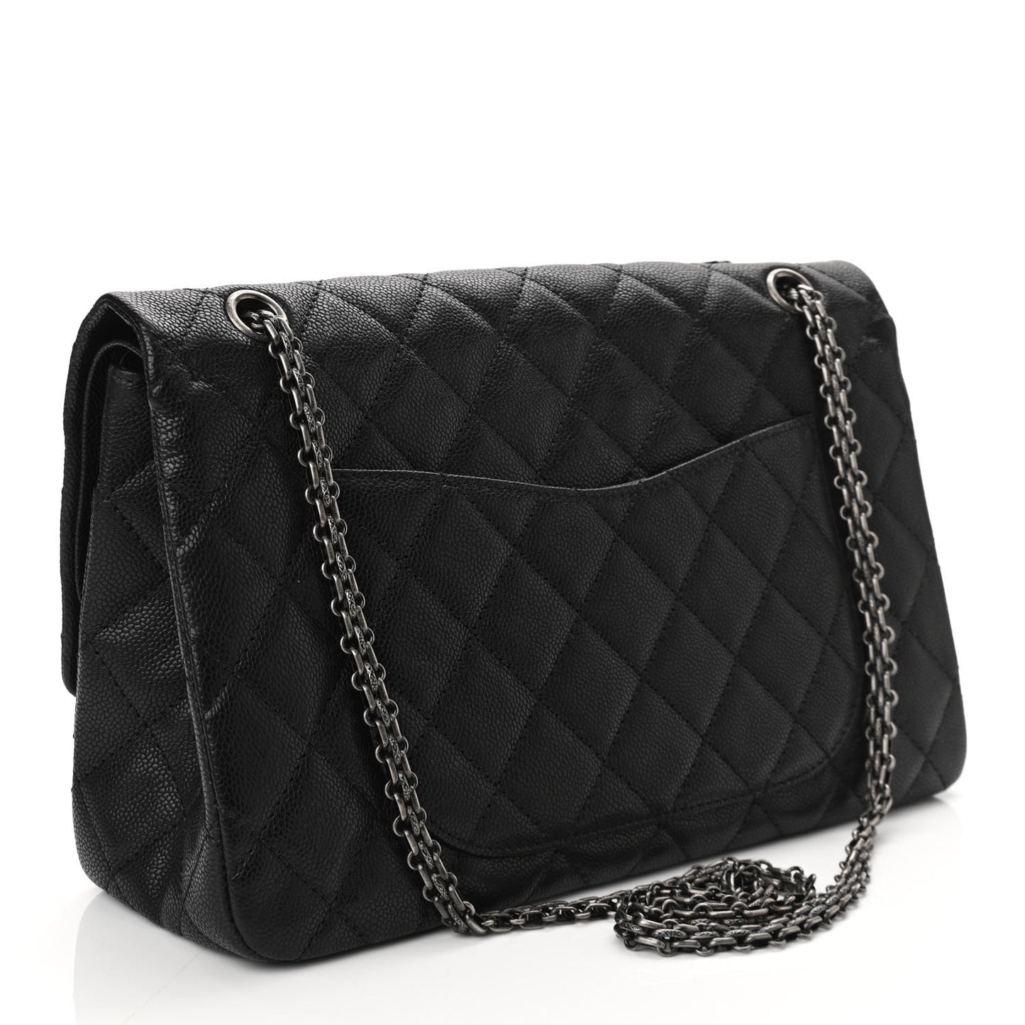 Caviar Quilted 2.55 Reissue 227 Flap Black