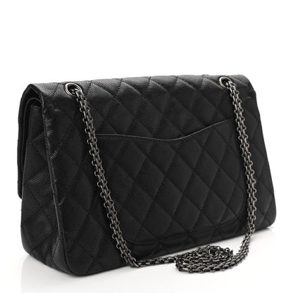 Chanel Caviar Quilted 2.55 Reissue 227 Flap Black 3 of 11