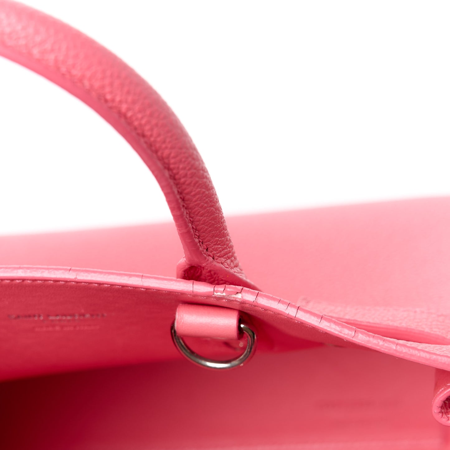 Calfskin Nano Sac De Jour Rose Clair