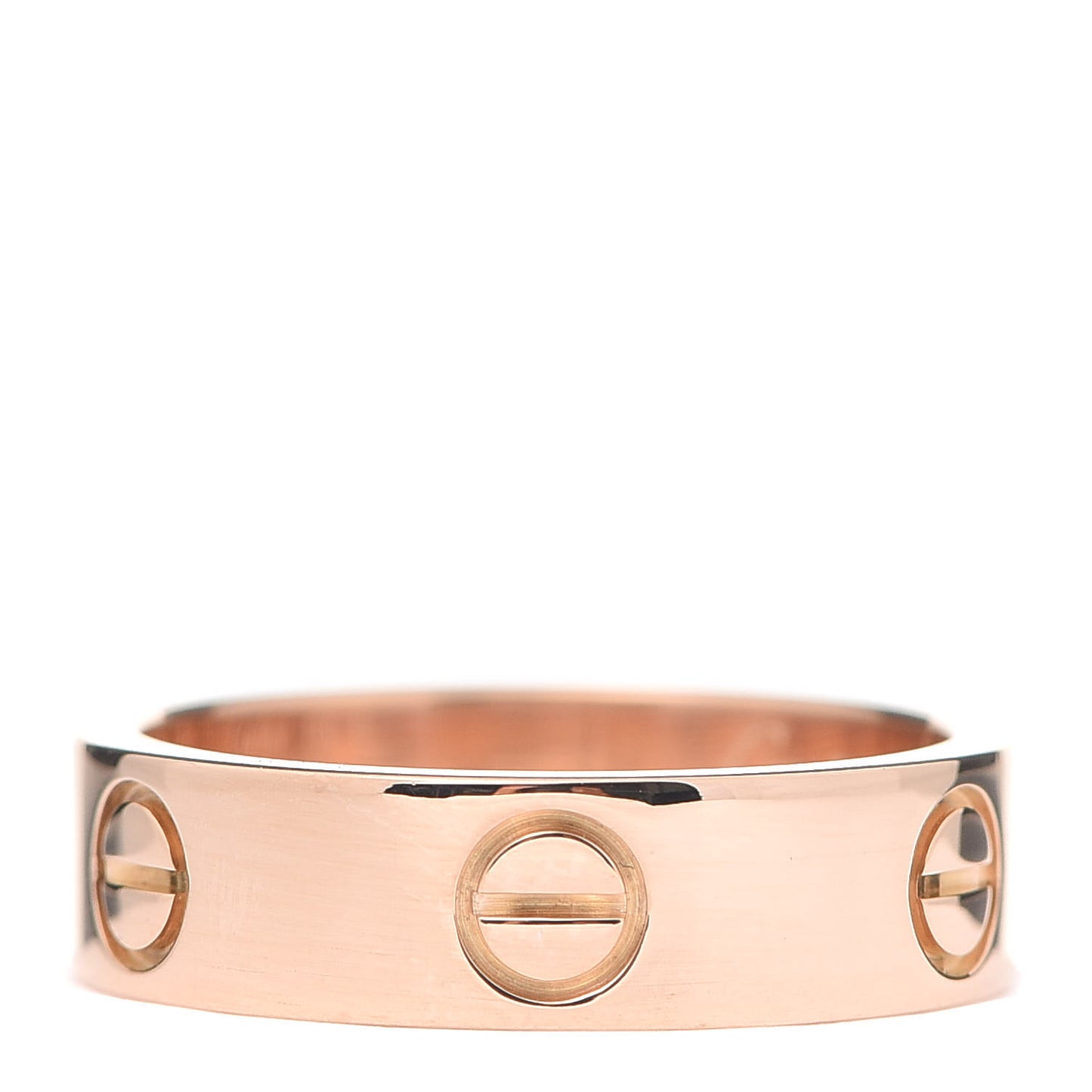 18K Pink Gold 5.5mm LOVE Ring 55 7.25