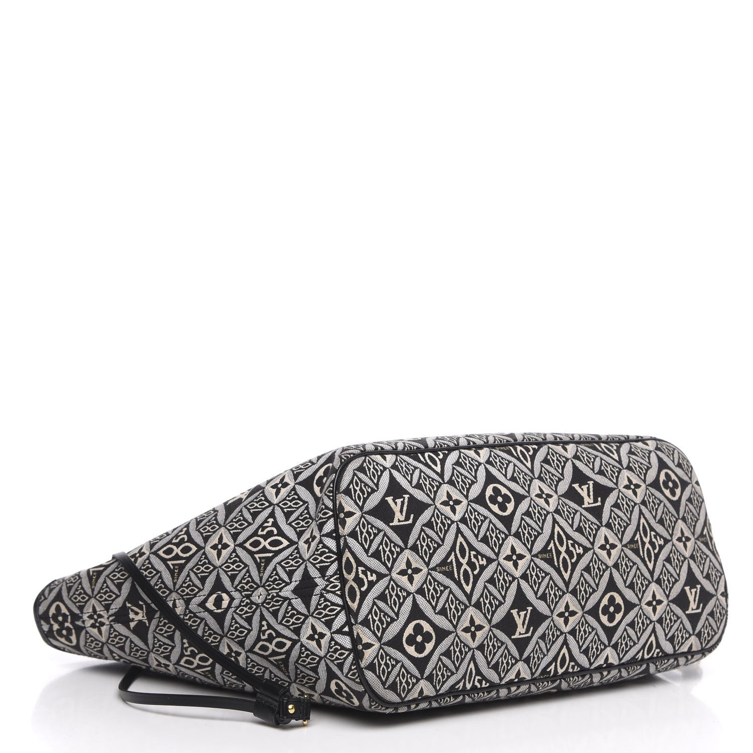 Louis Vuitton Jacquard Since 1854 Neverfull MM Grey 4 of 13