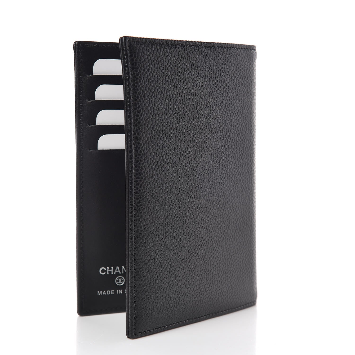 Chanel Caviar Timeless Passport Holder Black 3 of 8