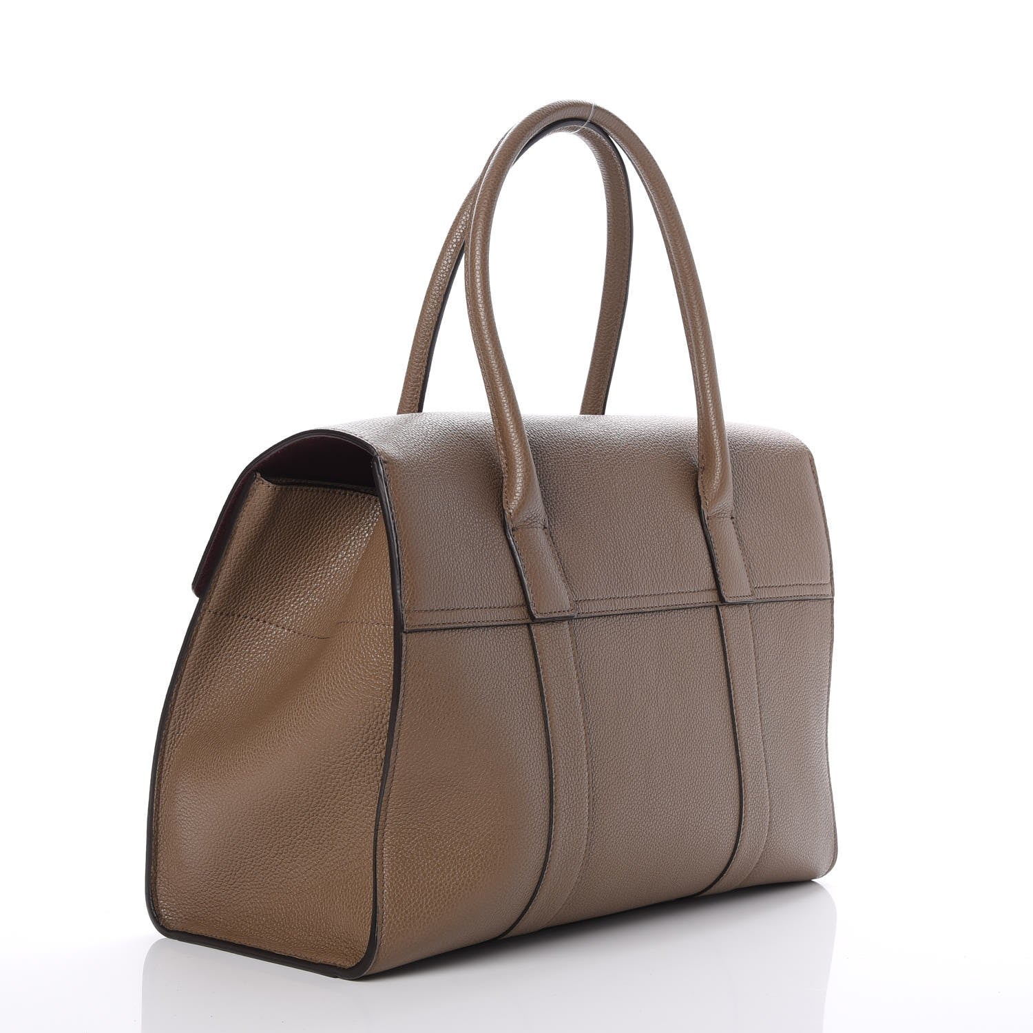 Mulberry Natural Grain Calfskin New Bayswater Clay 3 of 8