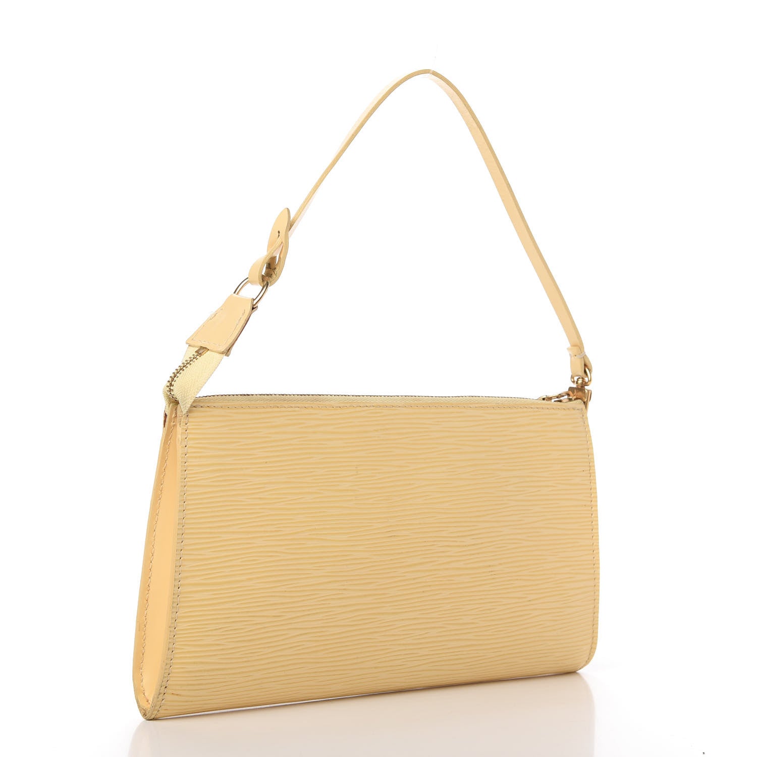Louis Vuitton Epi Pochette Accessories 24 Vanilla 3 of 12