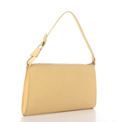 Louis Vuitton Epi Pochette Accessories 24 Vanilla 3 of 12