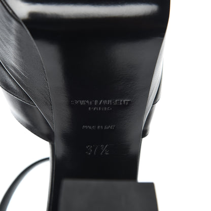 Saint Laurent Goatskin Candy 80 Platform Sandals 37.5 Black 8 of 11