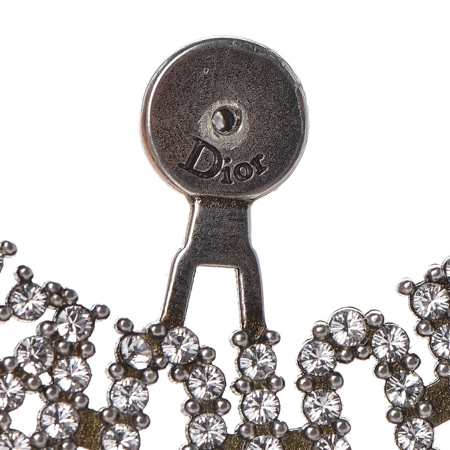 Palladium Crystal J'adior Earrings