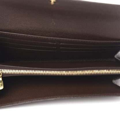 Louis Vuitton Damier Ebene Sarah Wallet 5 of 8