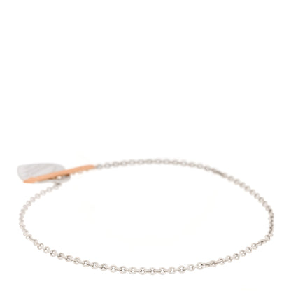 Tiffany Sterling Silver 18K Rose Gold Return to Tiffany Lovestruck Bracelet 2 of 3