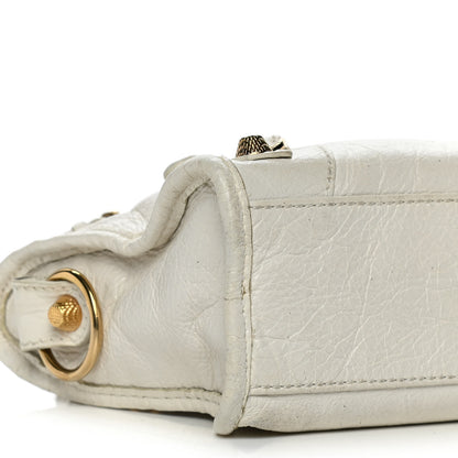 Balenciaga Agneau Giant 12 Gold Hardware Mini City Ivory 11 of 27