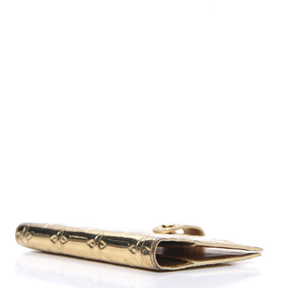 Louis Vuitton Monogram Miroir Small Ring Agenda Gold 3 of 11