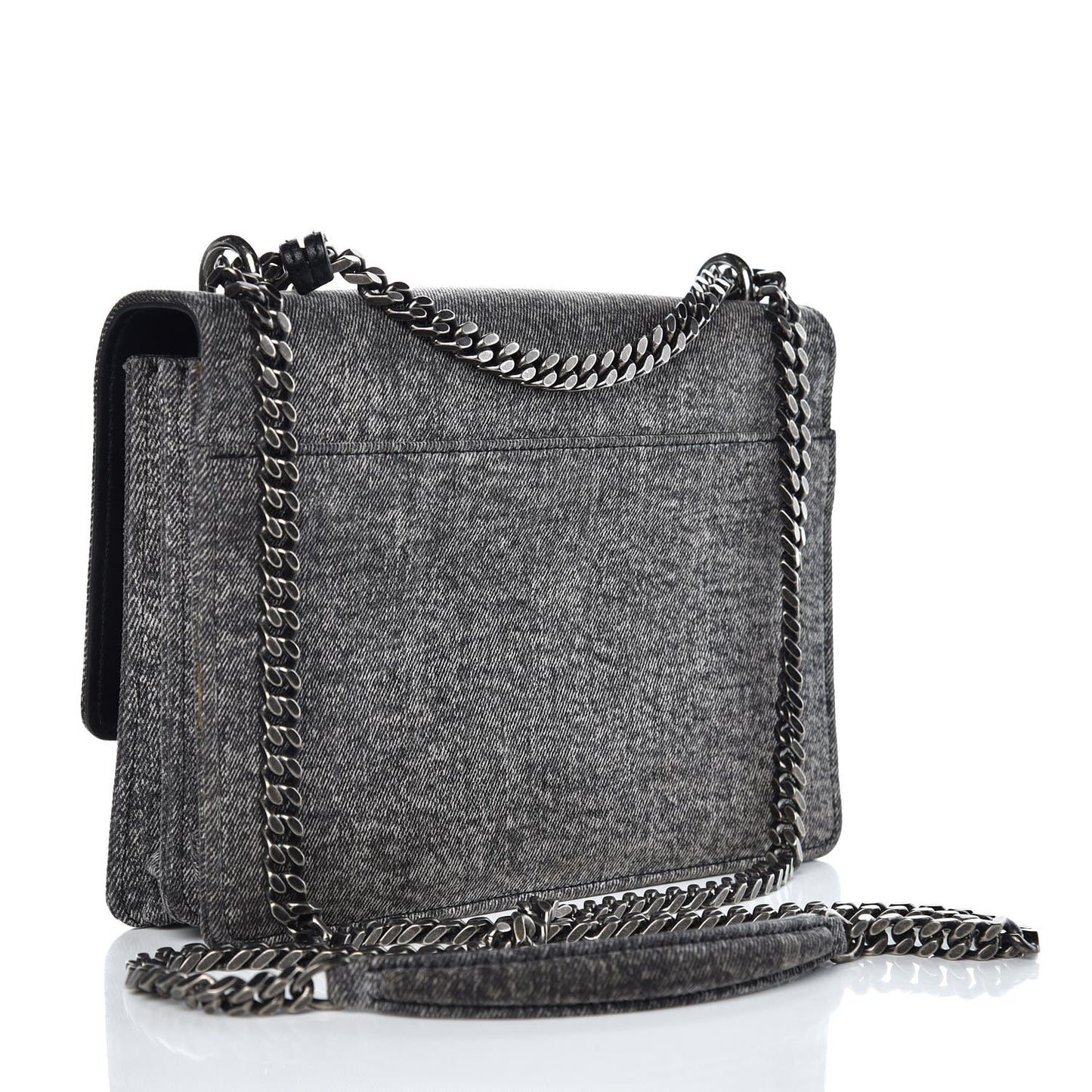 Denim Medium Monogram Sunset Black