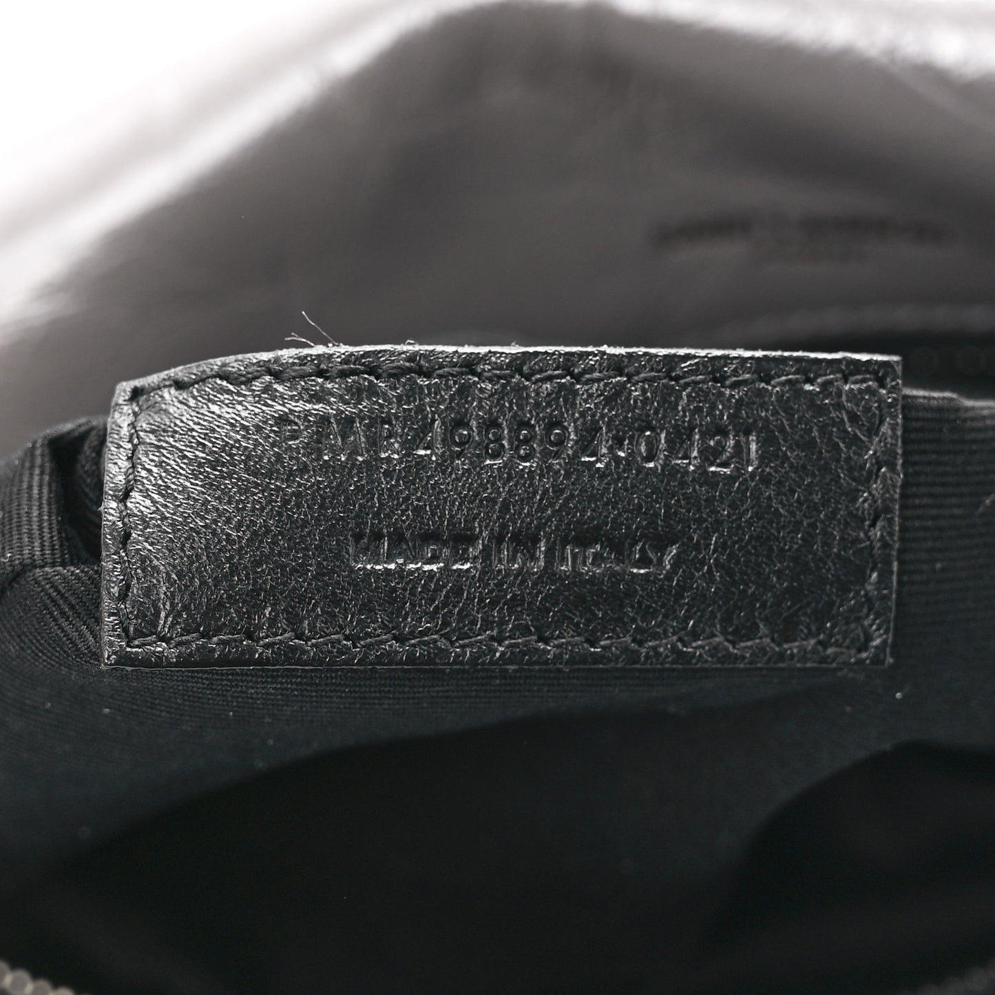 Crinkled Calfskin Matelasse Monogram Medium Niki Chain Satchel Fog