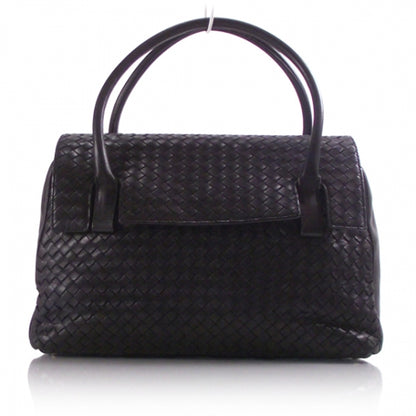 Bottega Veneta Leather Woven Flap Tote 1 of 11