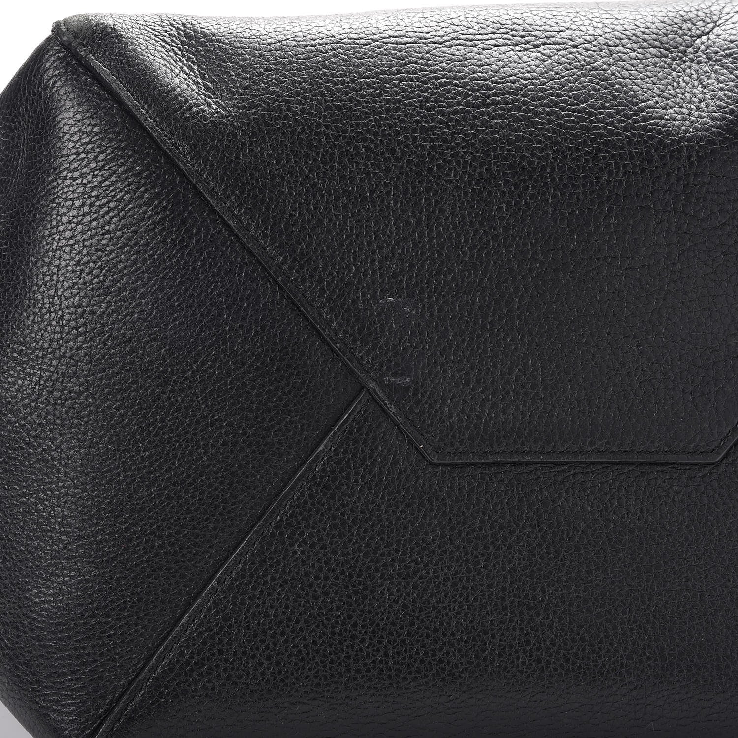 Celine Grained Calfskin Medium Horizontal Cabas Phantom Black 14 of 18