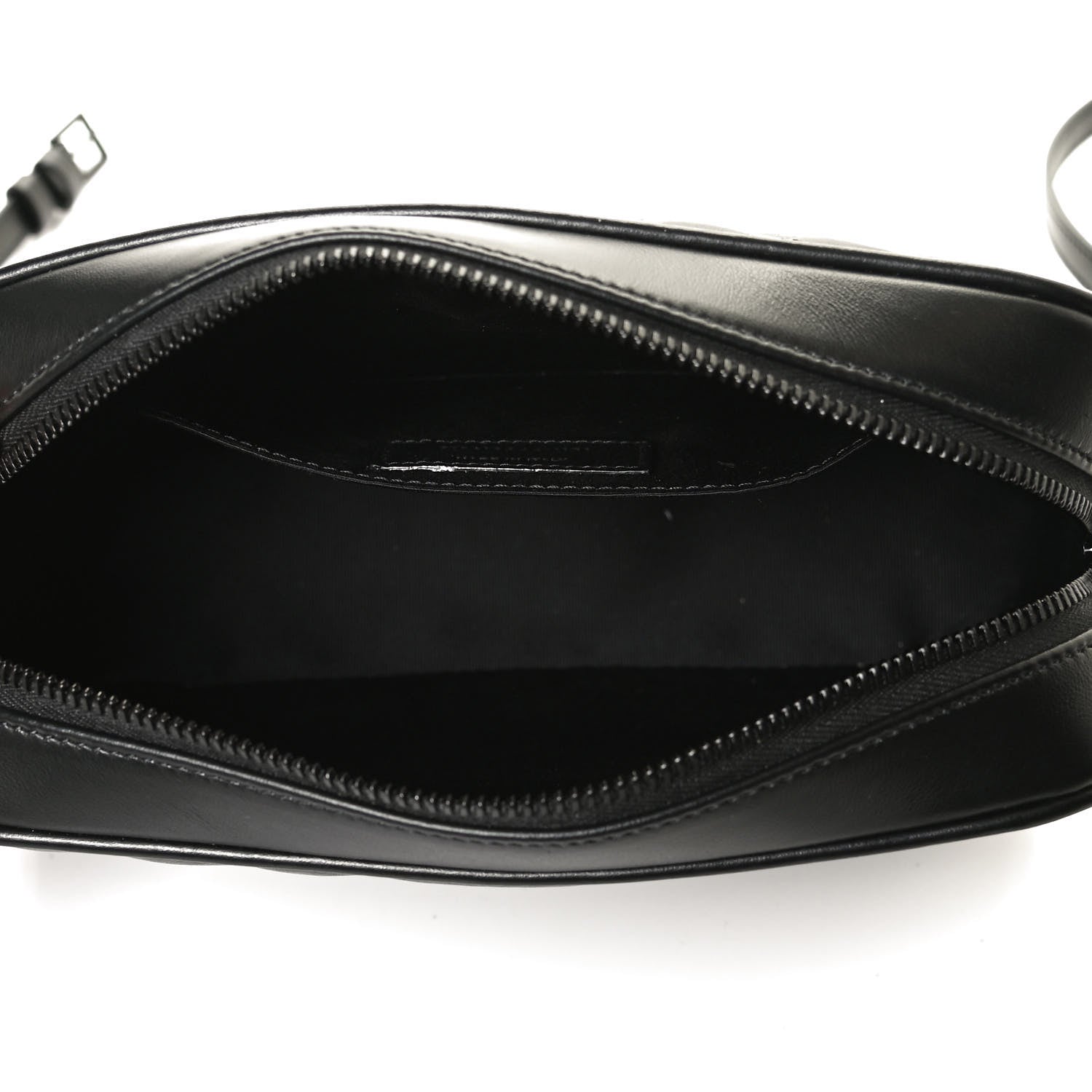 Saint Laurent Calfskin Matelasse Monogram Lou Camera Bag Black 5 of 11