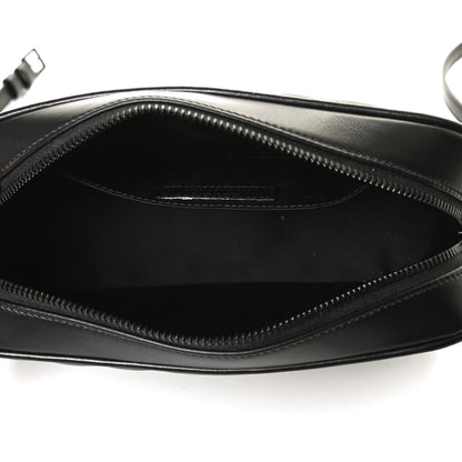 Saint Laurent Calfskin Matelasse Monogram Lou Camera Bag Black 5 of 11