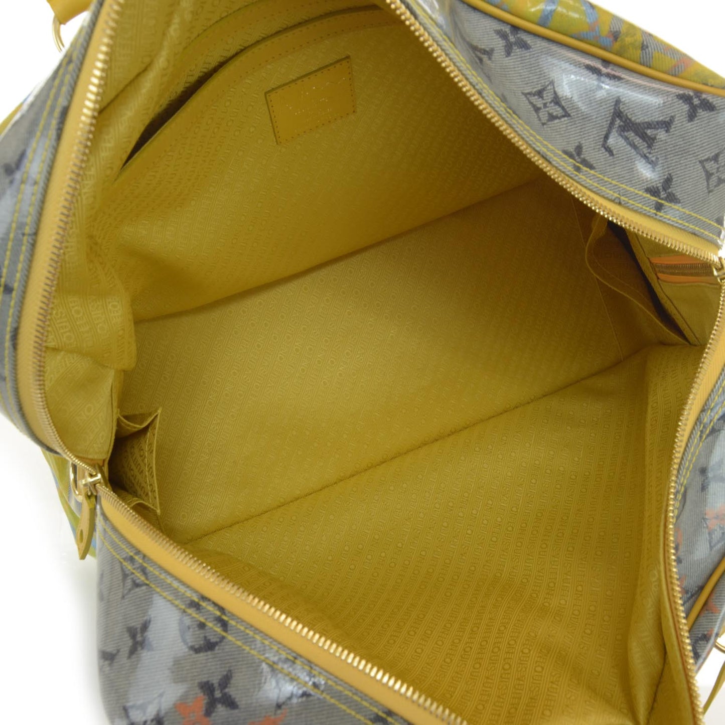 Monogram Pulp Defile Weekender GM Yellow