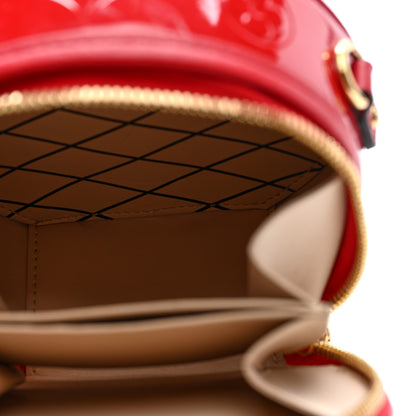 Louis Vuitton Vernis Mini Boite Chapeau Souple Red 5 of 9