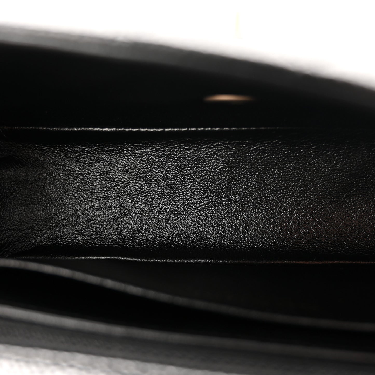 Caviar Quilted Mini Rectangular Flap Black