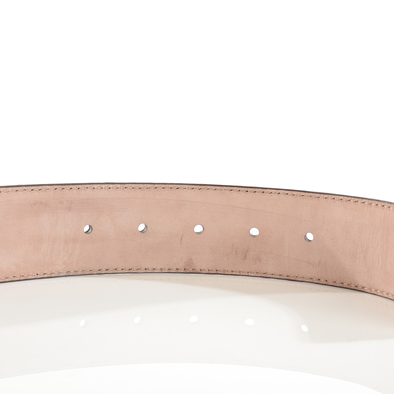Gucci Guccissima Interlocking G Belt 85 34 Chocolate 4 of 6