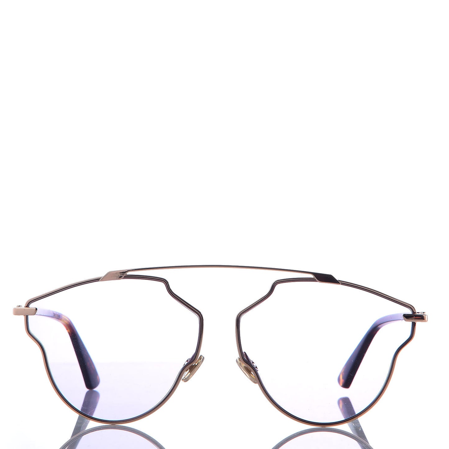 So Real Pop Sunglasses Rose Gold Purple