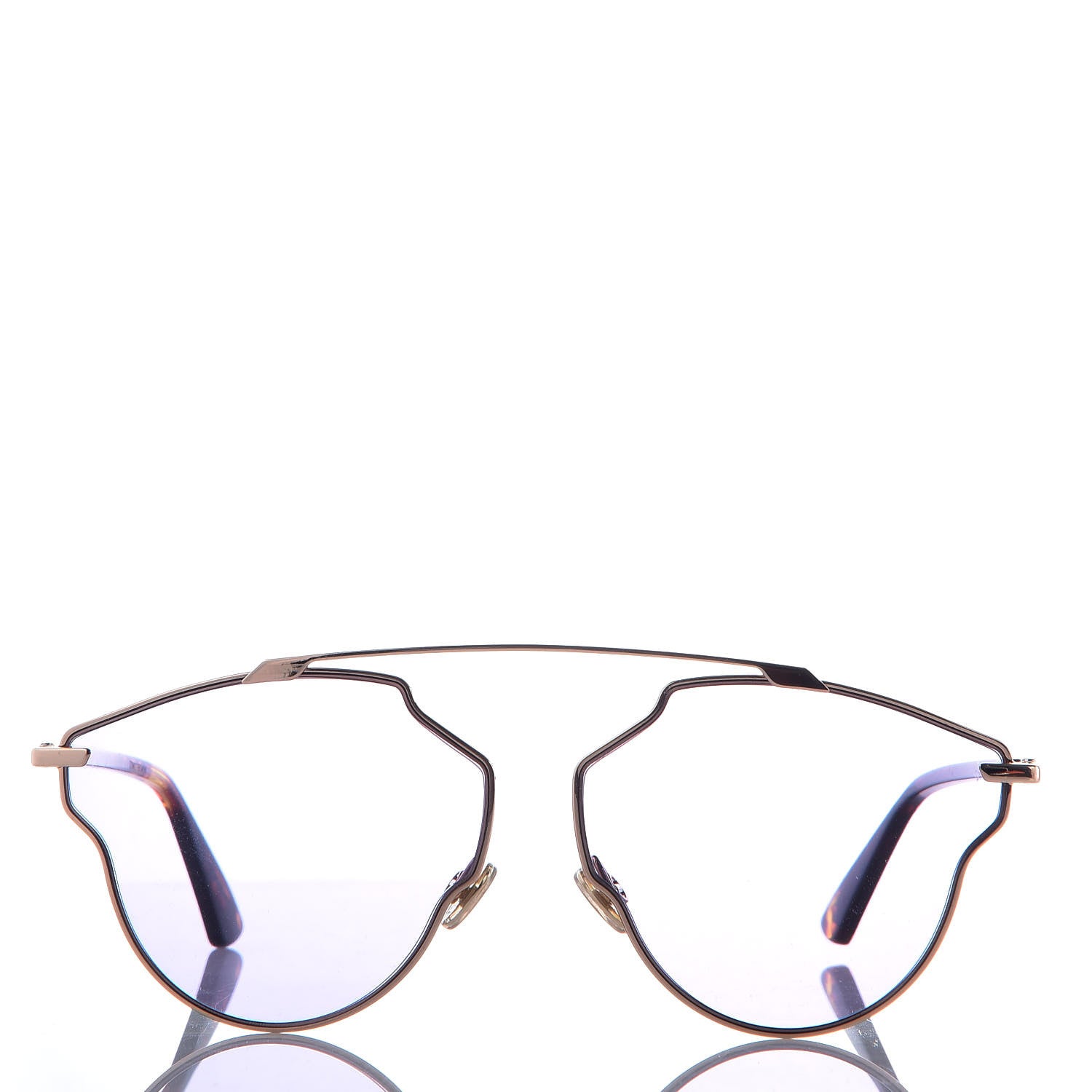 Christian Dior So Real Pop Sunglasses Rose Gold Purple 2 of 8
