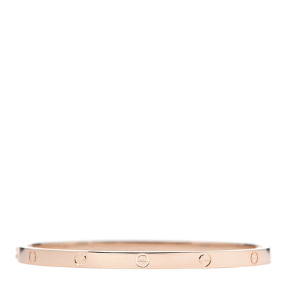 Cartier 18K Pink Gold Small LOVE Bracelet 16 3 of 8