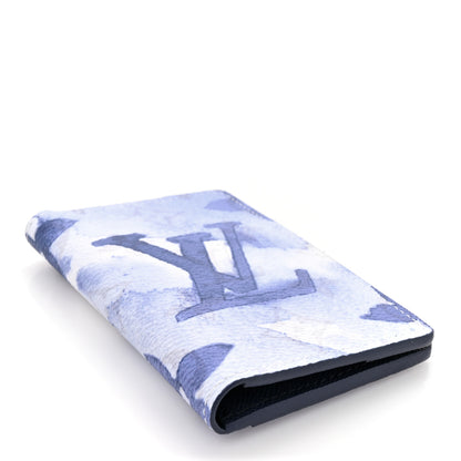 Louis Vuitton Monogram Watercolor Pocket Organizer Blue 4 of 7