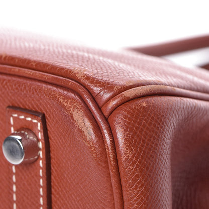 Hermes Epsom Birkin 30 Brique 33 of 38