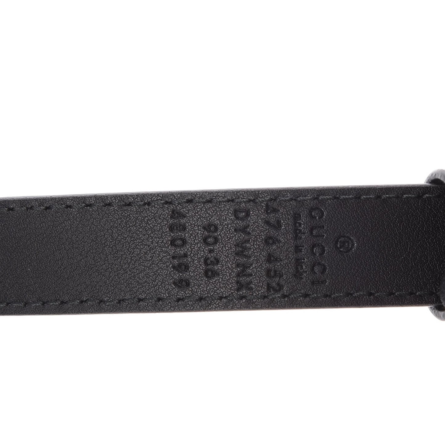 Calfskin Queen Margaret Bee Belt 90 36 Black