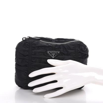 Prada Tessuto Nylon Gaufre Cosmetic Pouch Nero Black 2 of 8