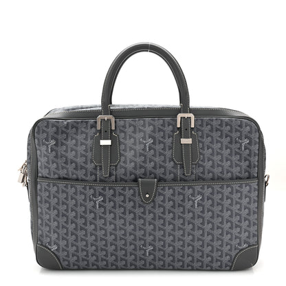Goyard Goyardine Ambassade MM Briefcase Grey 2 of 19