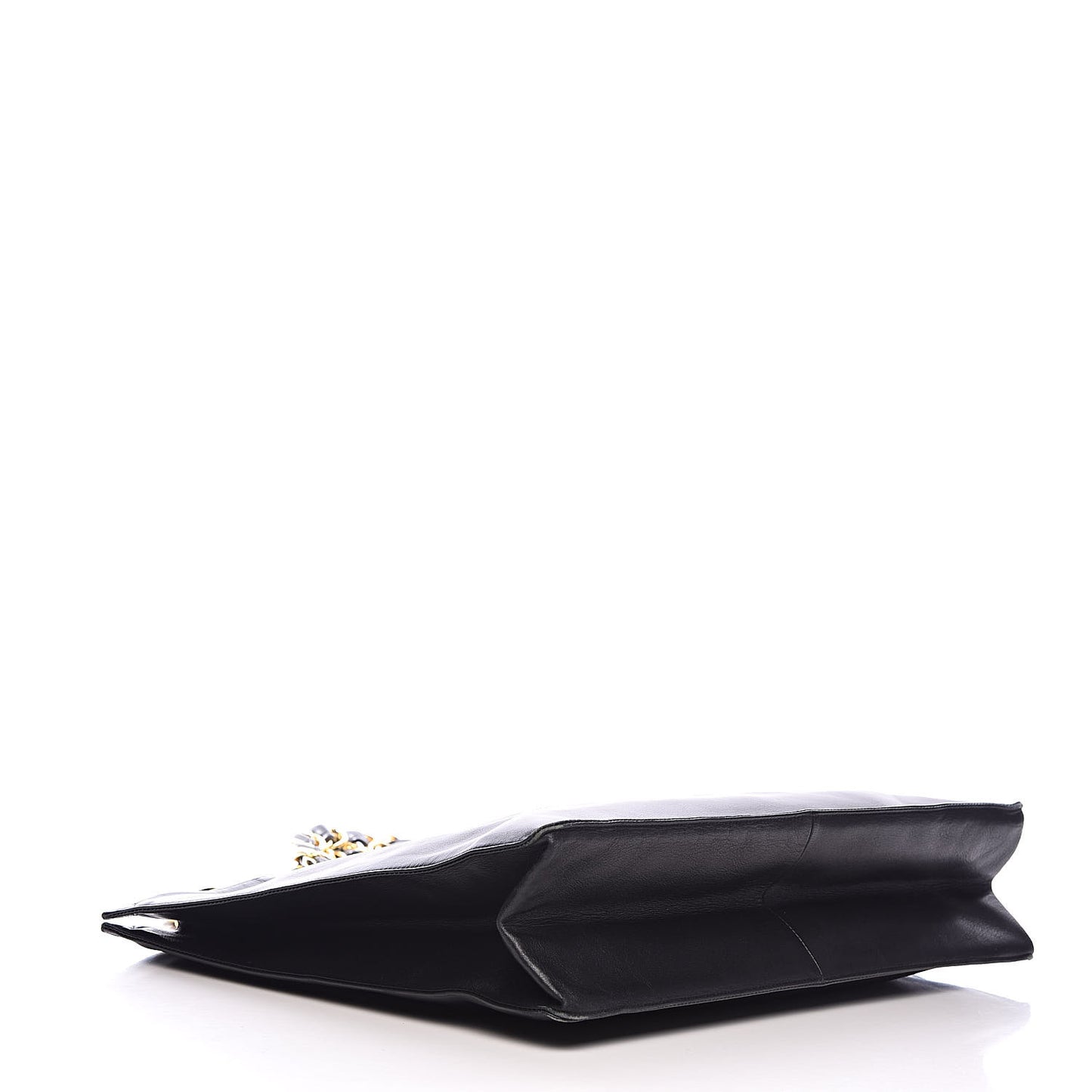 Lambskin CC Shoulder Bag Black