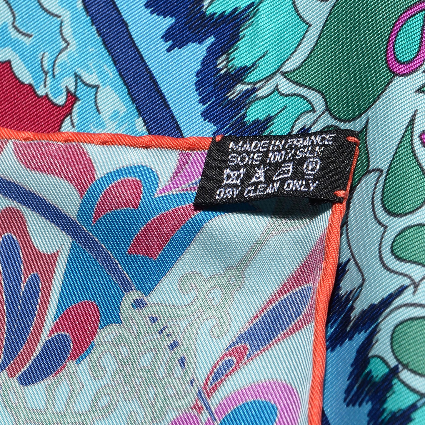 Silk L'ivresse de L'infini Scarf 90
