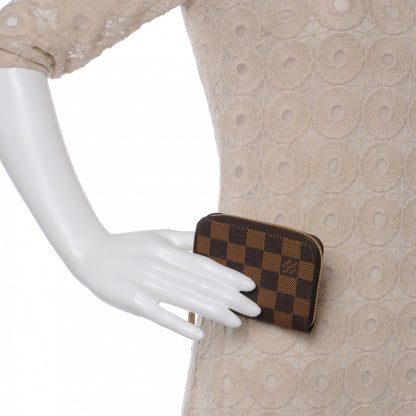 Louis Vuitton Damier Ebene Zippy Coin Purse 2 of 7