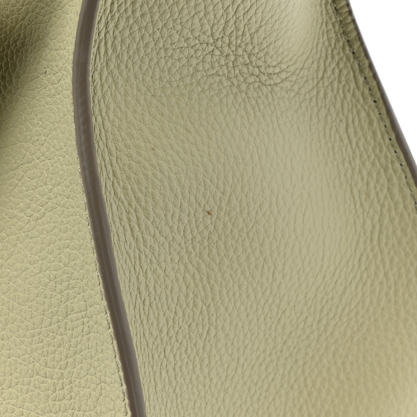 Calfskin Small Marcie Satchel Faded Green
