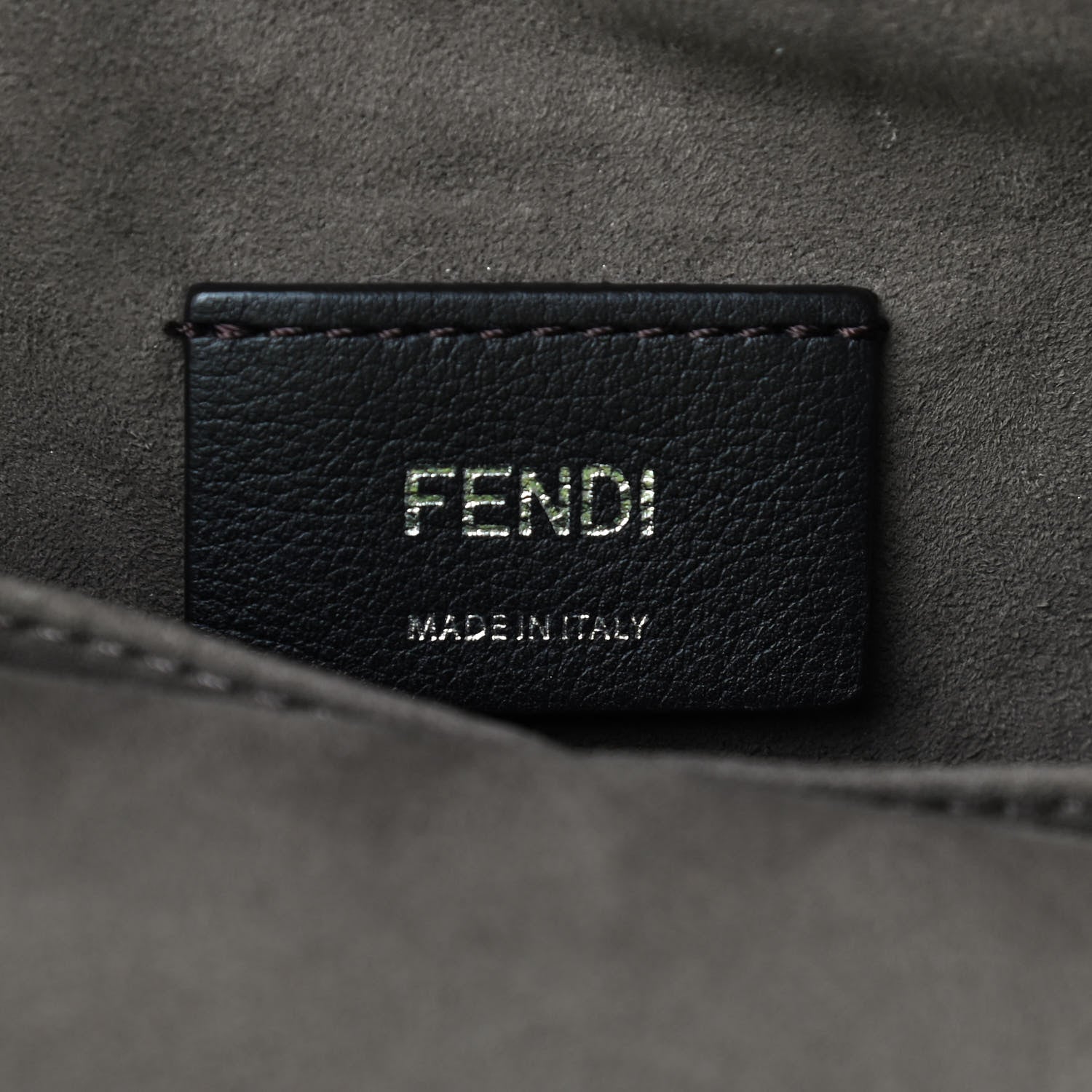 Fendi Vitello Century Pearl Bi-Color Scalloped Back to School Backpack Cuoio Camelia 8 of 9
