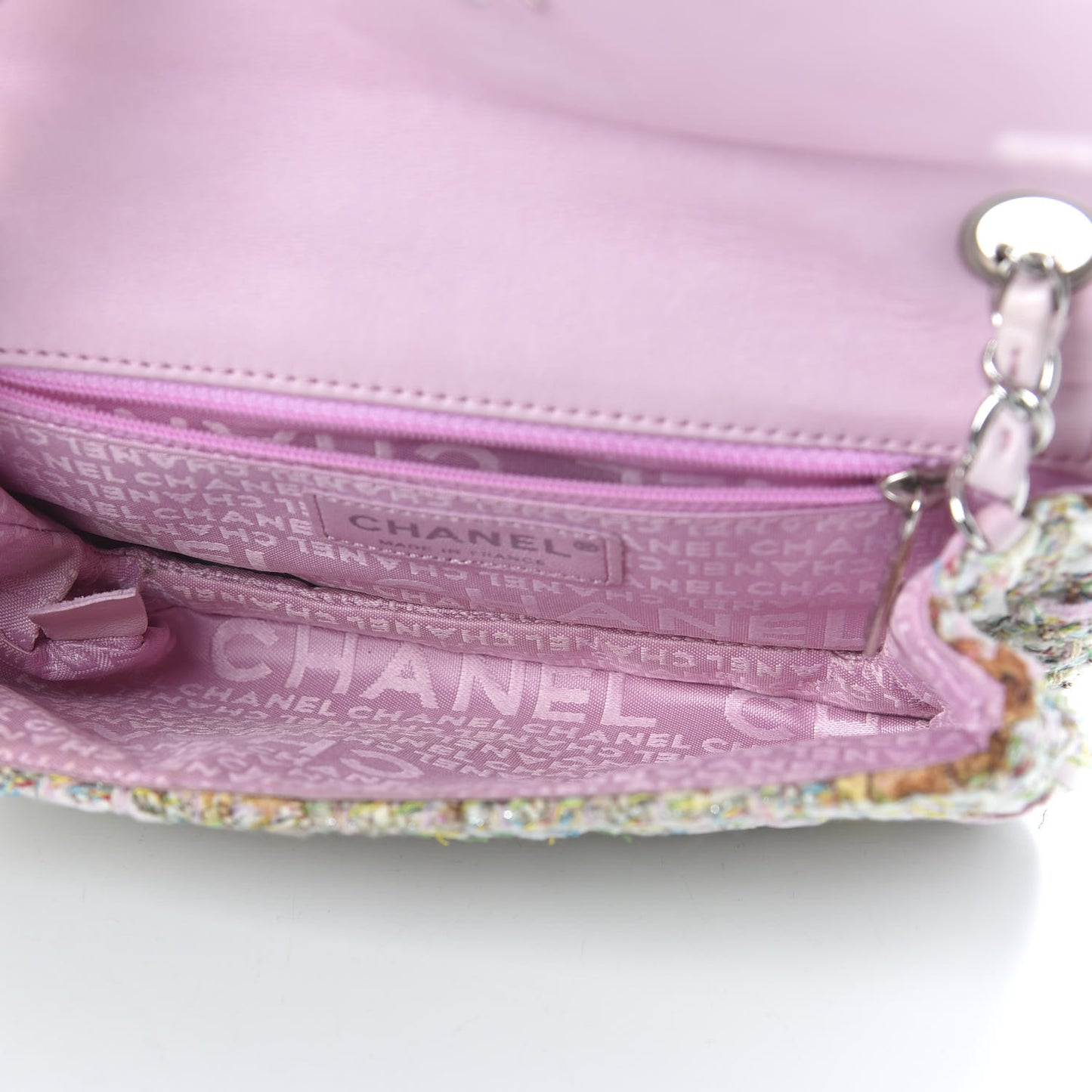Tweed CC Flap Multicolor