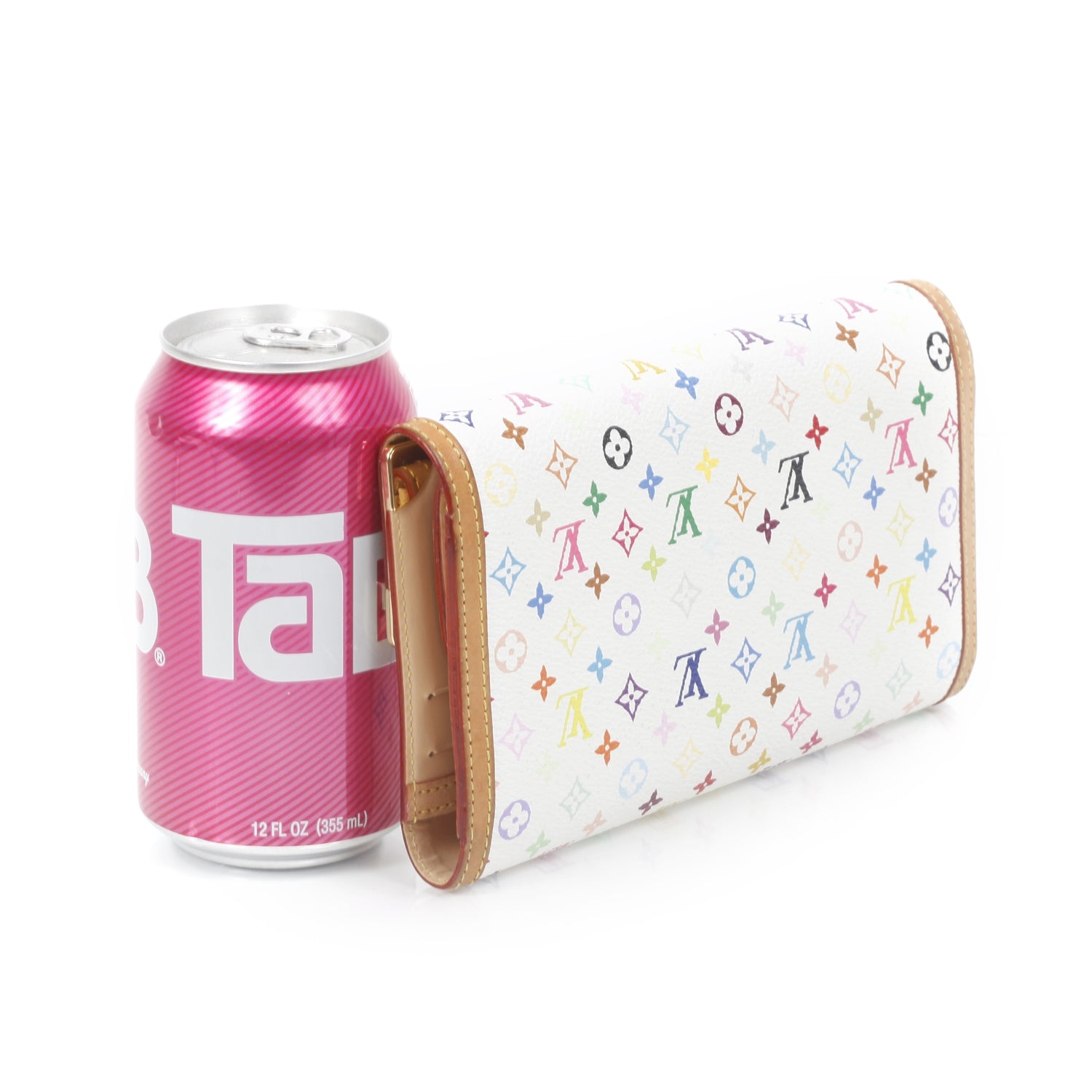 Louis Vuitton Monogram Multicolor Porte Tresor International Wallet White 2 of 9