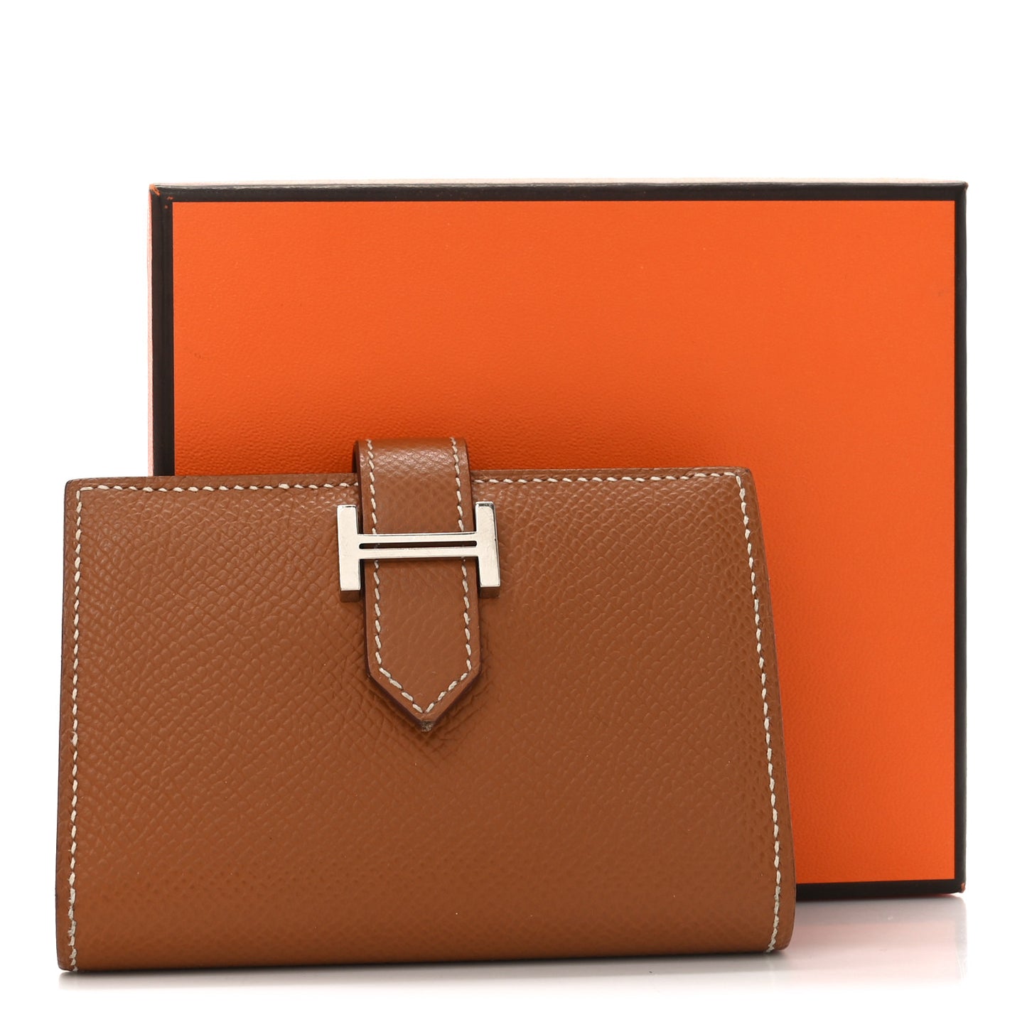 Epsom Bearn Card Holder Wallet Gold