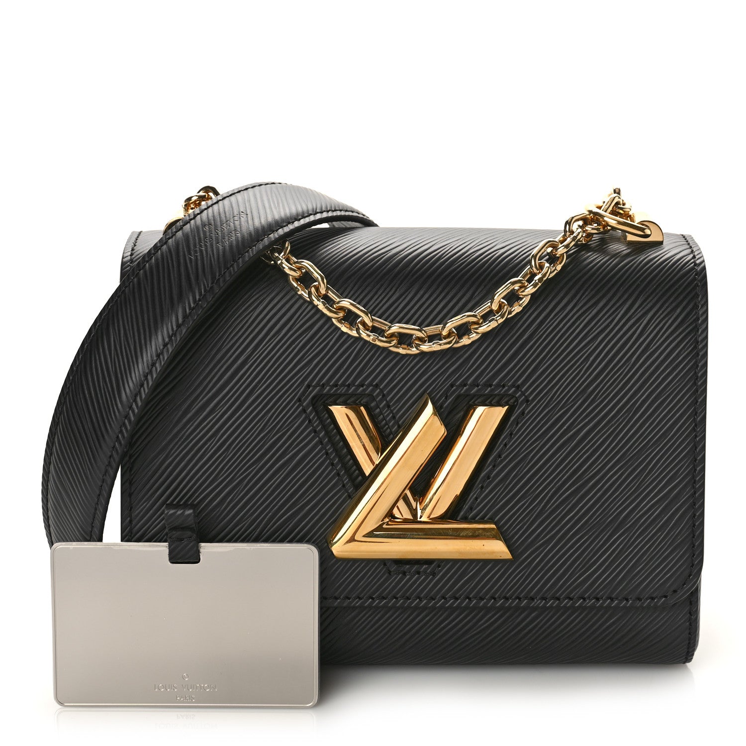 Louis Vuitton Epi Twist Shoulder Bag PM Black 1 of 9