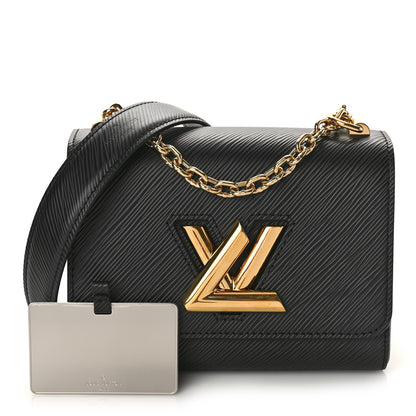 Louis Vuitton Epi Twist Shoulder Bag PM Black 1 of 9