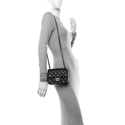 Chanel Caviar Quilted Mini Square Flap Black 2 of 14