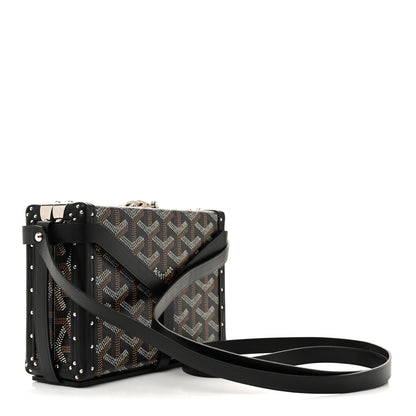 Goyard Goyardine Minaudiere Trunk Bag Black 3 of 14