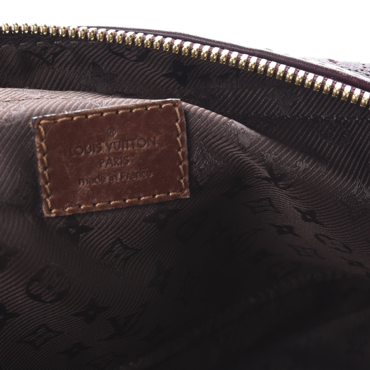 Louis Vuitton Mahina Onatah Pochette Aubergine 8 of 12
