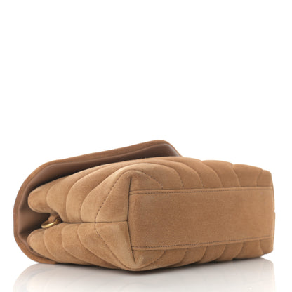 Saint Laurent Suede Toy Loulou Shoulder Bag Cinnamon 4 of 12