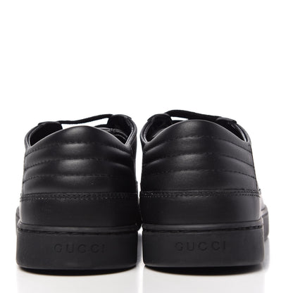 Gucci GG Supreme Monogram Mens Low Top Sneakers 8.5 Black 7 of 11