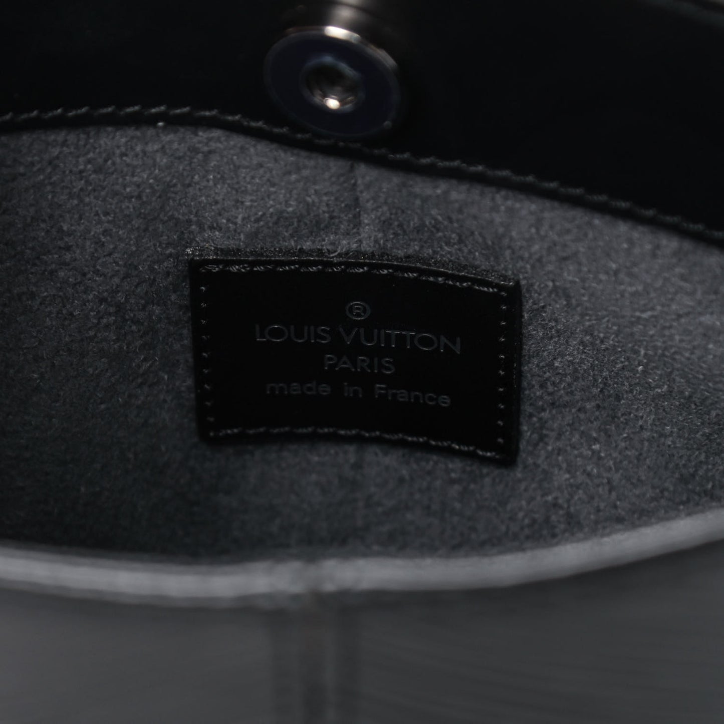 Epi Demi Lune Pochette Black