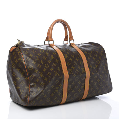 Louis Vuitton Monogram Keepall 50 2 of 12